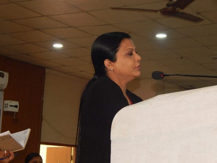 पुरूषों की बराबरी एवं अधिक सशक्त बनने के लिए महिलाओं को आर्थिक रूप से मजबूत बनना पड़ेगाः-वन्दना त्रिवेदी