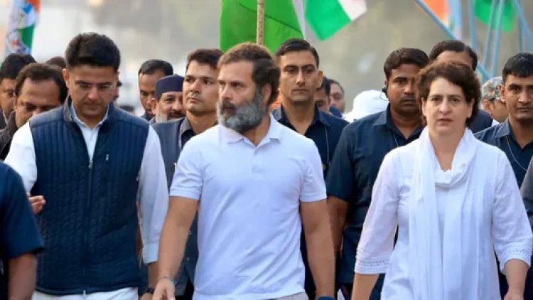 राहुल गांधी की अगुवाई वाली ‘भारत जोड़ो यात्रा’ में पहली बार शामिल हुईं प्रियंका गांधी
