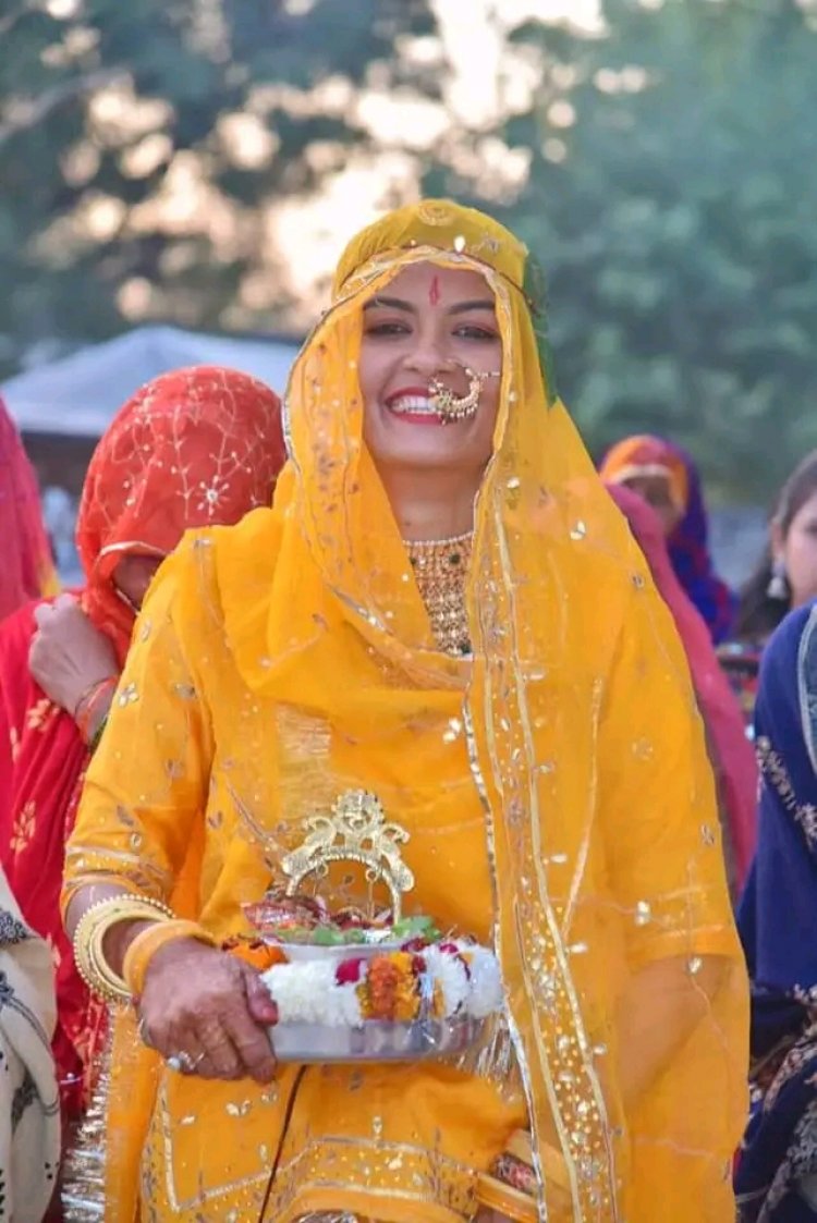 जयपुर के गोविन्दगढ़ में पूजा सिंह बनी 'मीरा', ठाकुरजी से रचाया विवाह