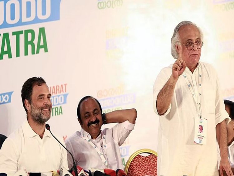 ‘भारत जोड़ो यात्रा’ ने भाजपा को कांग्रेस की बनाई पिच पर खेलने के लिए मजबूर किया : जयराम रमेश