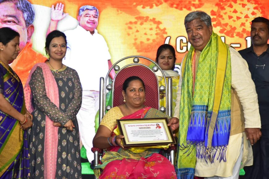 BJP’s Gudur promises on his 60th birthday he will stand with ASHA workers