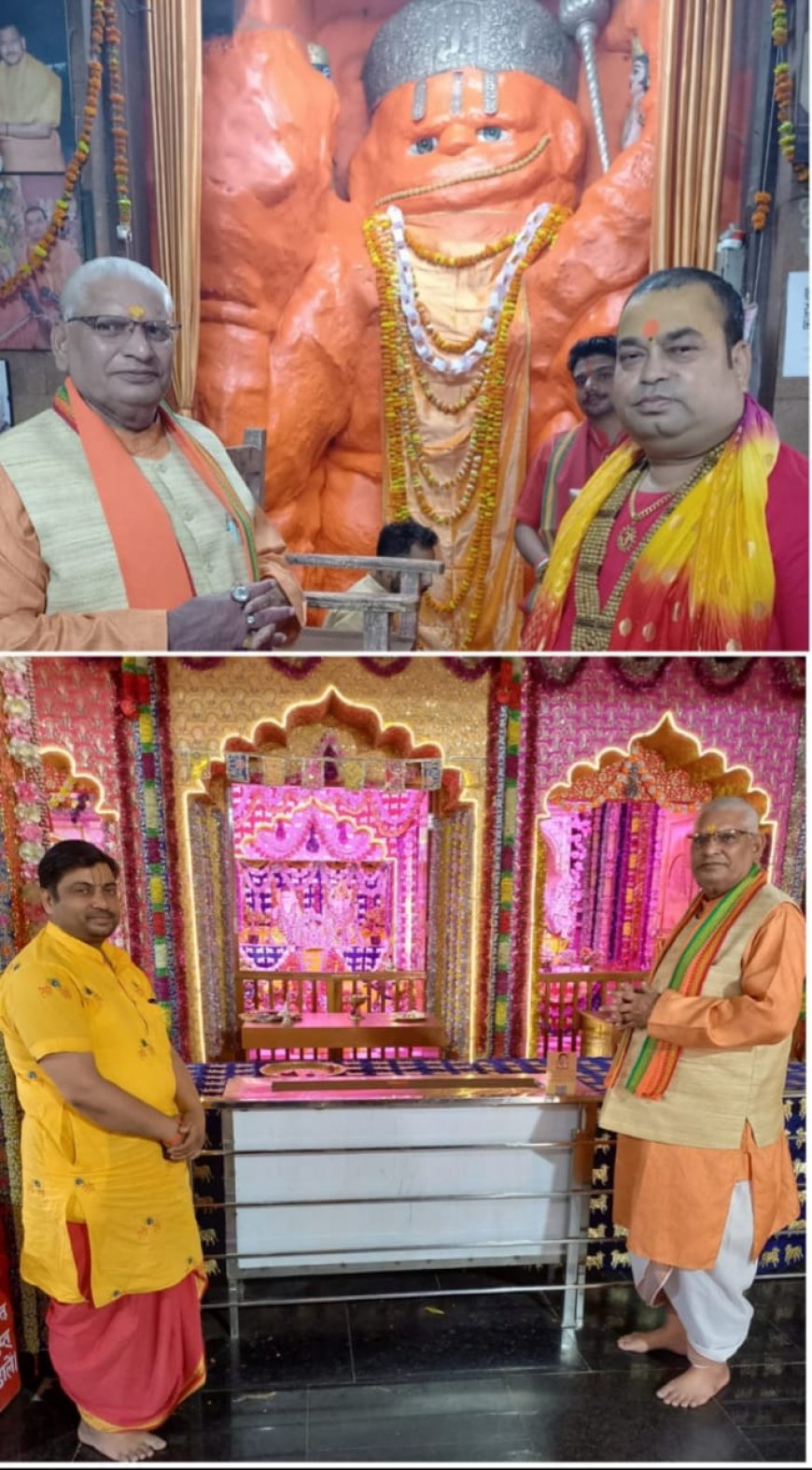 पं. बिहारीलाल वशिष्ठ धर्म प्रचार हेतु अयोध्या व नैमिषारण्य में