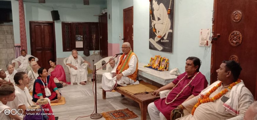 श्रीकृष्ण बलराम मन्दिर में अत्यंत धूमधाम से मनाया गया चंदन महोत्सव