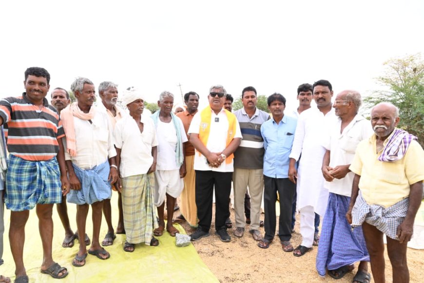 It is not incorrigible to looting farmers' in the name of tarugu and talu: Guduru