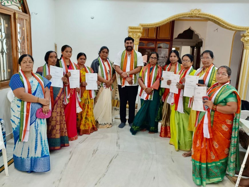 Congress Party will always give top priority to women empowerment: TPCC Member Dr. Satyam Srirangam