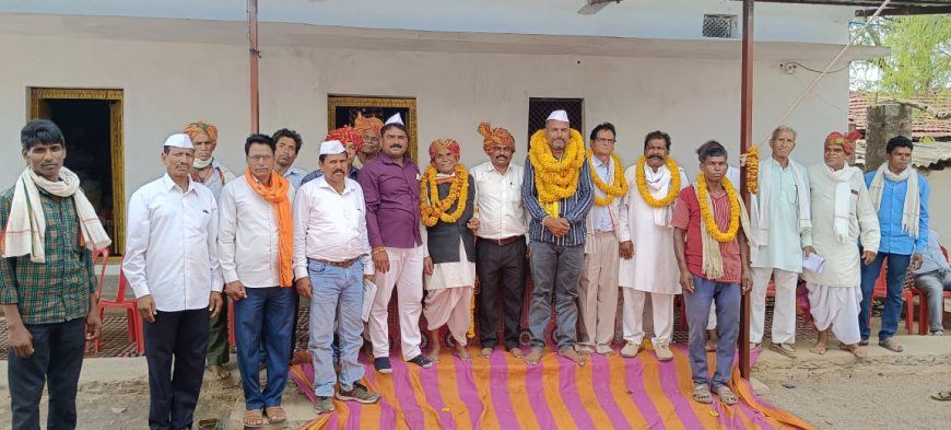 पटेलिया समाज युवा वाहिनी के राष्ट्रीय अध्यक्ष बने भूरिया