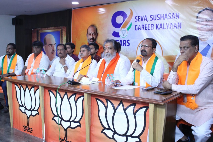 People of Sangareddy wouldn't be cheat by KCR's deceiving words : BJP state spokesperson Sangappa Jenawade