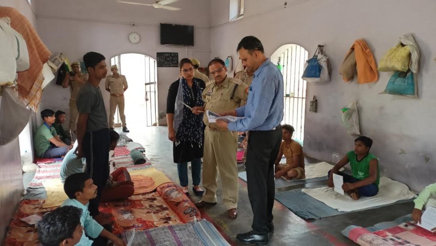 अपर जिला जज ने किया जिला कारागार का निरीक्षण