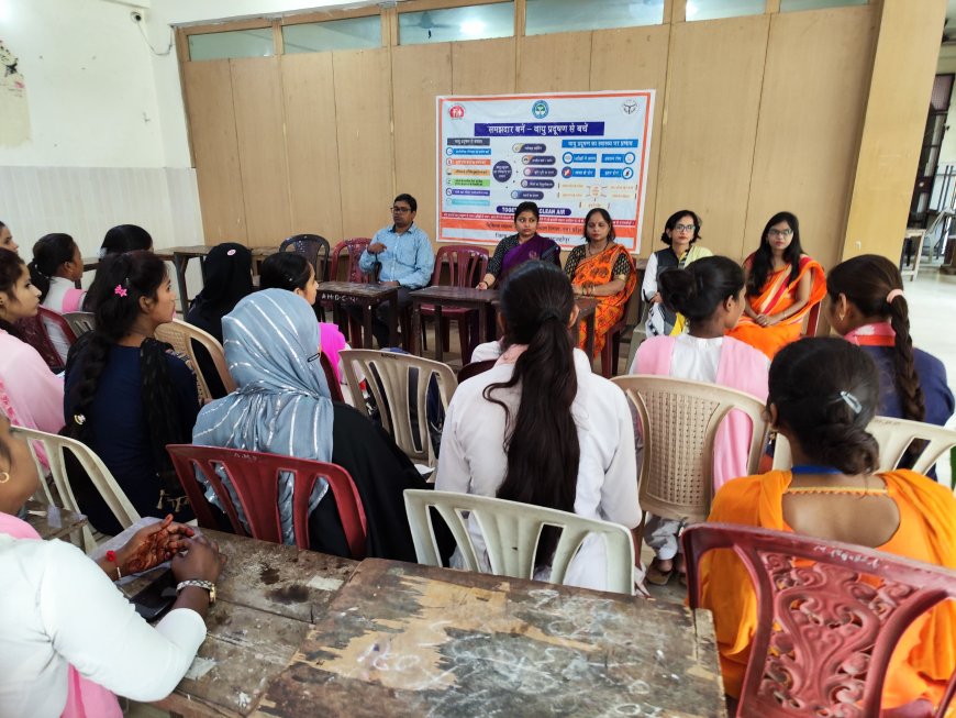 आर्य महिला इंटर कॉलेज एवं आर्य महिला डिग्री कॉलेज में किया गया गोष्ठी का आयोजन