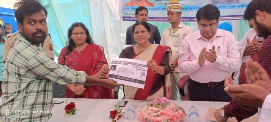 राज्य मंत्री ने सीएचसी पर किया स्वास्थ्य मेले का शुभारंभ, सीएचसी पर जल्द लगेगा हेल्थ एटीएम