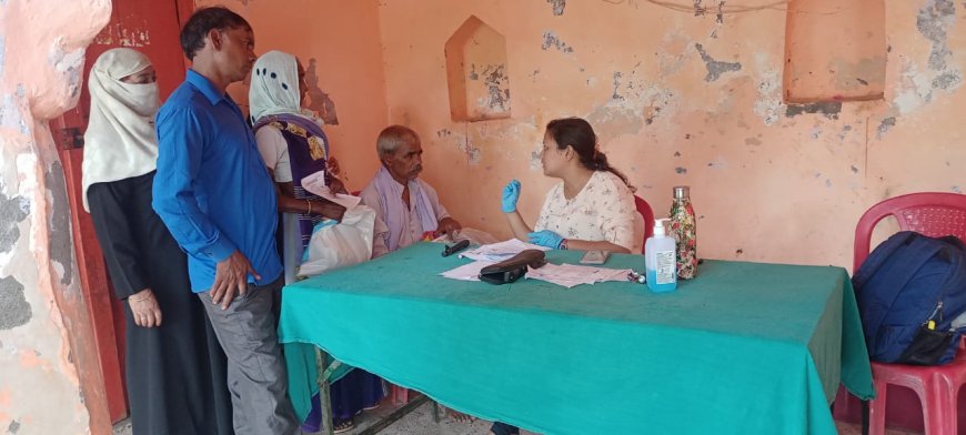 25 मोतियाबिंद के मरीजों को ऑपरेशन के लिए भेजा गया, निशुल्क नेत्र चिकित्सा शिविर संपन्न