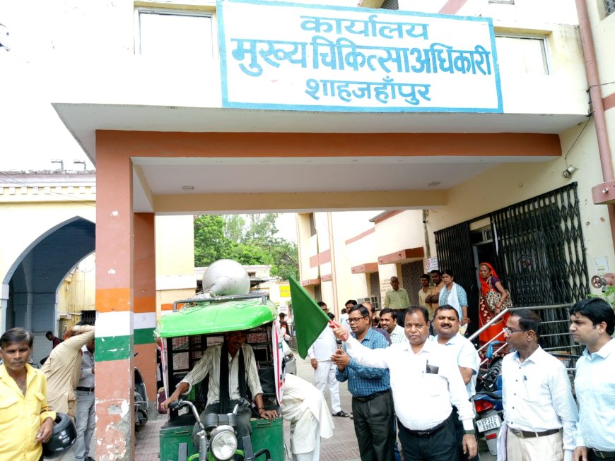 विश्व रेबीज सप्ताह की जागरूकता के लिए रवाना हुए वाहन