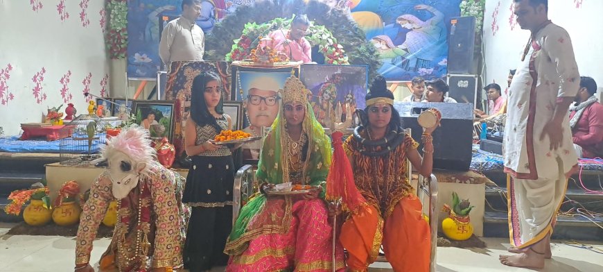 शिव-पार्वती विवाह का प्रसंग सुन श्रद्धालु हुए भाव विभोर