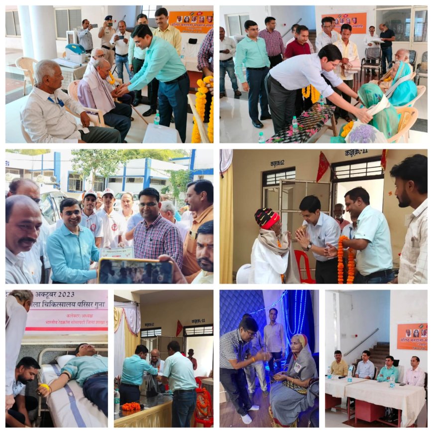 अंतरराष्ट्रीय वृद्धजन दिवस पर वरिष्ठ मतदाताओं क़ो किया गया सम्मानित