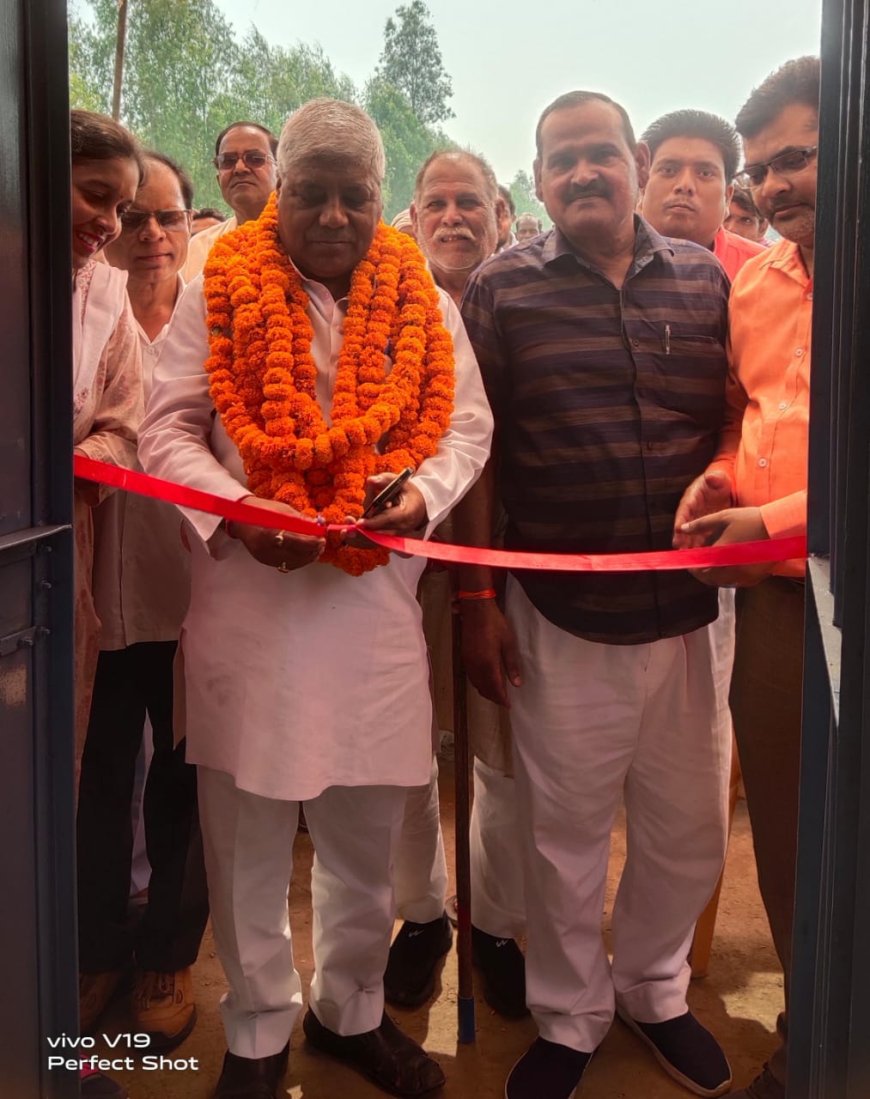 विधायक चेतराम ने किया नलकूपों का लोकार्पण