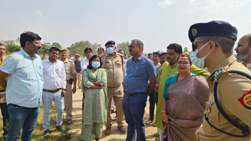 मुख्यमंत्री के आगमन को लेकर सुरक्षा व्यवस्था की तैयारी की जा रही है