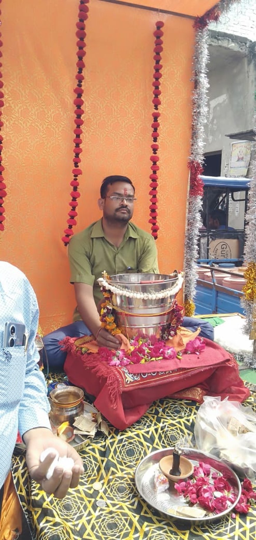मां ज्वाला की ज्योति शोभायात्रा निकाली गई