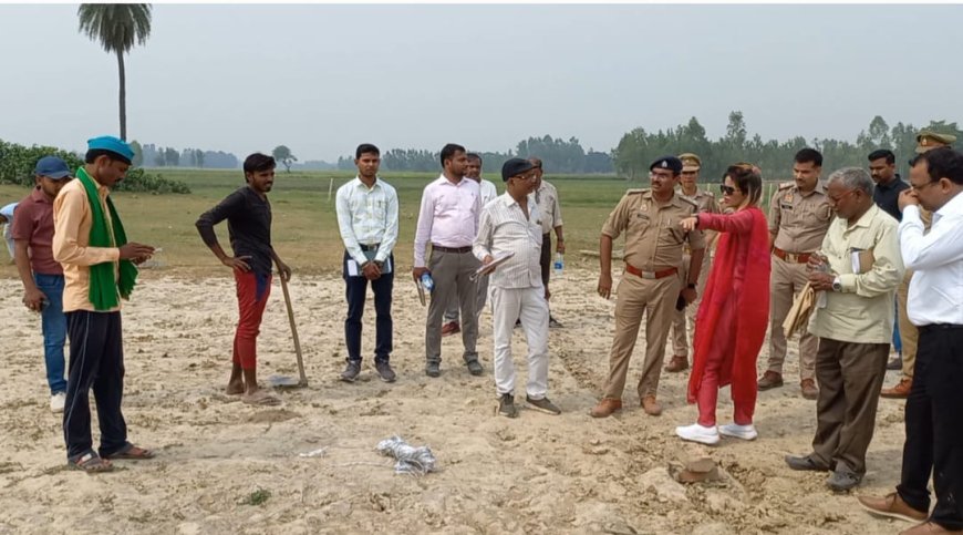 एसडीएम सदर ने भूमाफियाओं से सरकारी जमीन को कराया कब्जा मुक्त