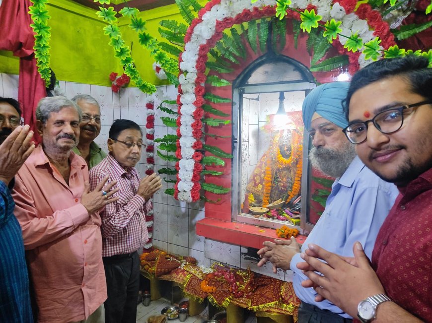 PEOPLE WORSHIP MAHA GAURI-THE EIGHT FORM OF GODDESS DURGA, DISTRICT ADMINISTRATION NOT ALLOW SET OF PANDALS WITHOUT PERMISSION, BANNED PLAYING OF DJ AT HIGH PITCH