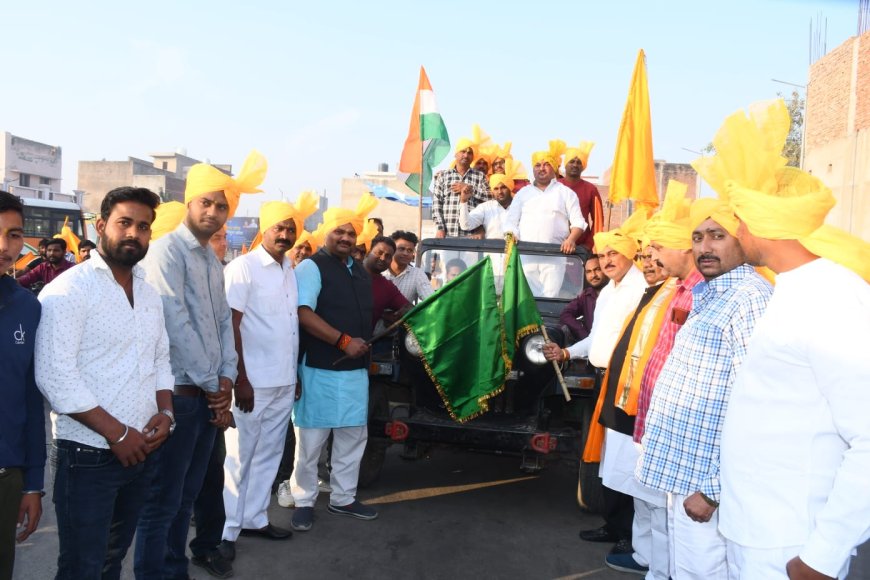 नगर में भगवान वाल्मीकि प्रकटोत्सव धूमधाम से मनाया, रत्नेश चटर्जी के नेतृत्व मे निकली ऐतिहासिक प्रभात फेरी
