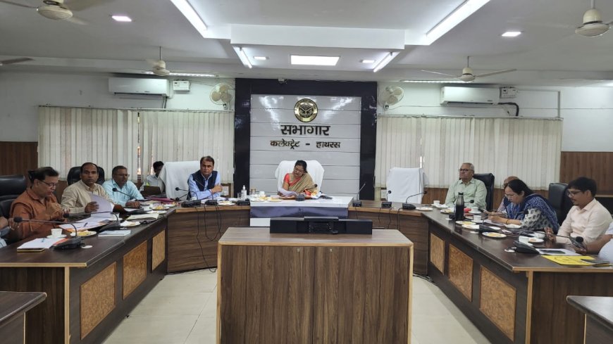 उद्योग बंधु समिति की बैठक, जिलाधिकारी अर्चना वर्मा ने उद्यमियों की समस्याओं का प्राथमिकता के आधार पर निस्तारण करने के दिए निर्देश दिए