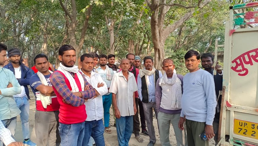 खेत की सिंचाई के लिए डीजल लेने जा रहे किसान की अंज्ञात वाहन की टक्कर लगने से हुई दर्दनाक मौत