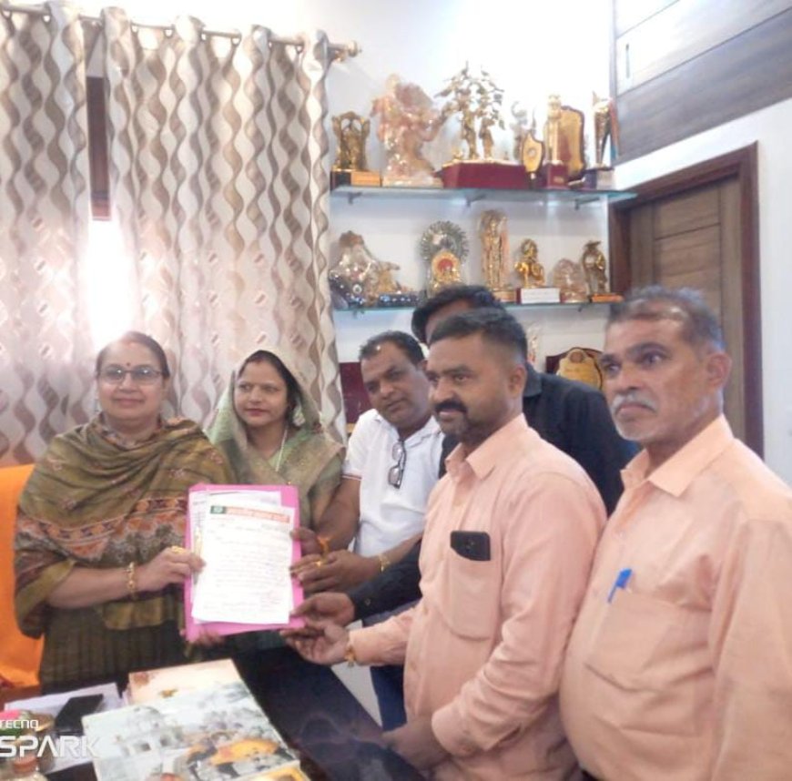 माहौर समाज ने सदर विधायक को बताईं समस्याएं
