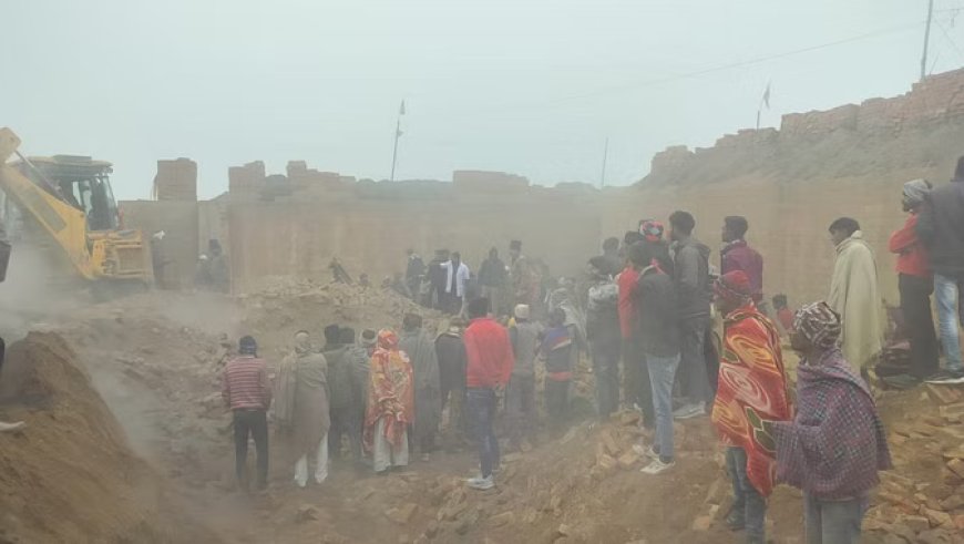 रुड़की में दर्दनाक हादसा, ईंट भट्टे की दीवार गिरी, मलबे में दबकर पांच मजदूरों की मौत