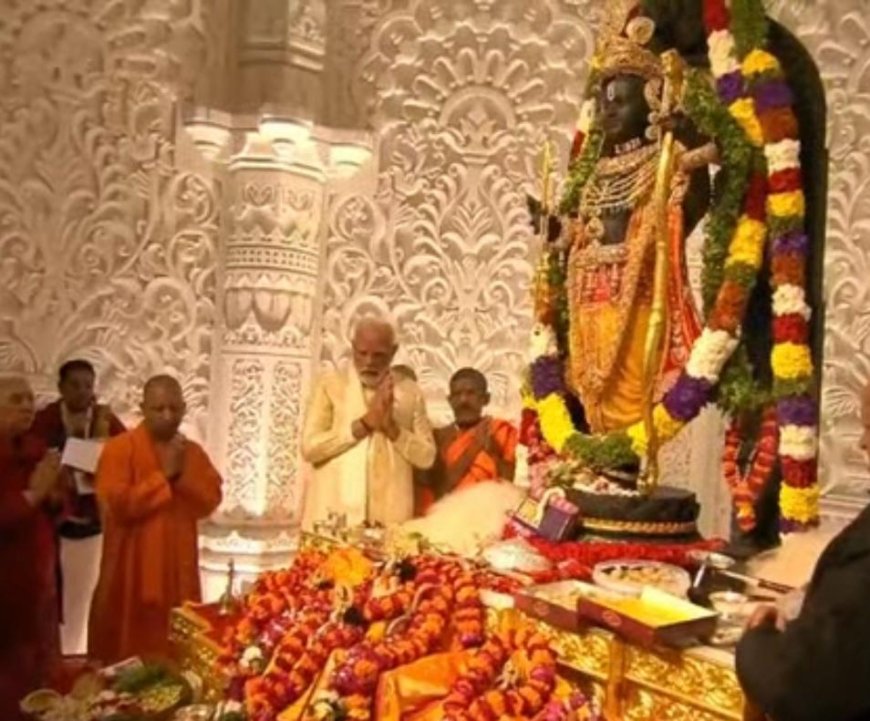 With the consecration of Ram in Ayodhya, the whole country & the world became devoted