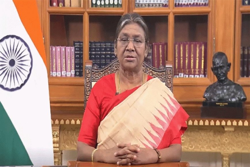 राष्ट्रपति 75वें गणतंत्र दिवस की पूर्व संध्या पर कल राष्ट्र को संबोधित करेंगी