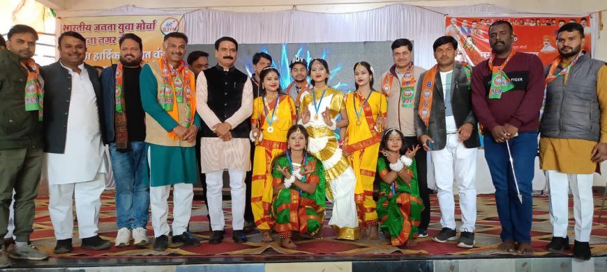 युवा मोर्चा के नमो नवमतदाताओ प्रधानमंत्री श्री मोदी ने किया वर्चुअली संबोधन