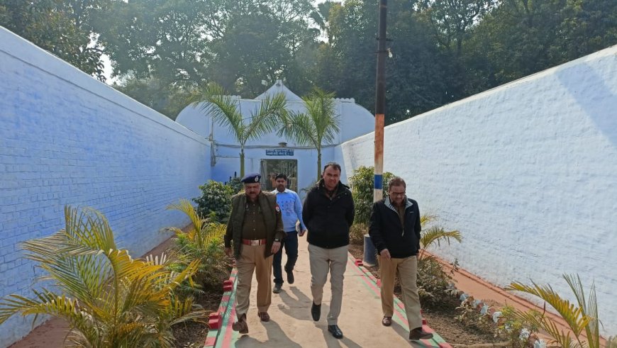 अपर जिला जज ने किया जिला कारागार का निरीक्षण