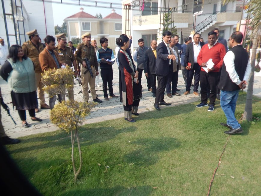 हरदोई : 19 फरवरी को आयोजित होने वाले भव्य जीबीसी कार्यक्रम की समस्त तैयारियां ससमय पूर्ण करने के डीएम ने दिये निर्देश