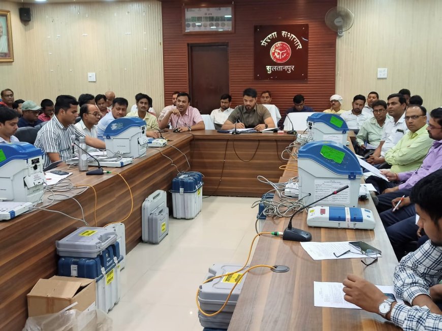 सुलतानपुर: लोकसभा सामान्य निर्वाचन-2024 को सकुशल व निष्पक्ष रूप से सम्पन्न कराए जाने को मानीटर करने हेतु नियुक्त माइक्रो आब्जर्वर का प्रथम दिवस का प्रशिक्षण हुआ सम्पन्न