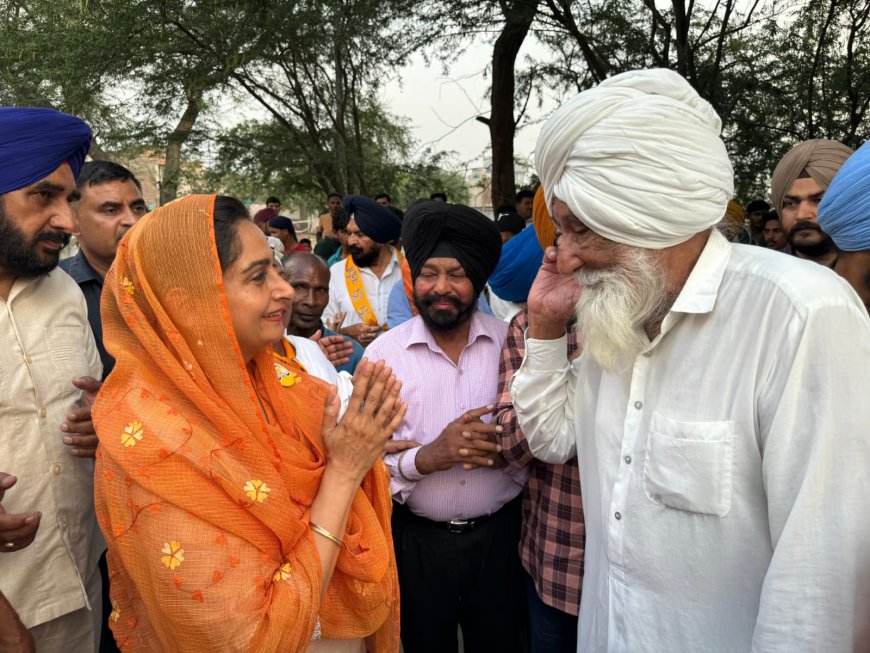 आम आदमी पार्टी बताए कि उसने पिछले ढ़ाई साल में पंजाब के लिए क्या किया है : बीबा हरसिमरत कौर बादल
