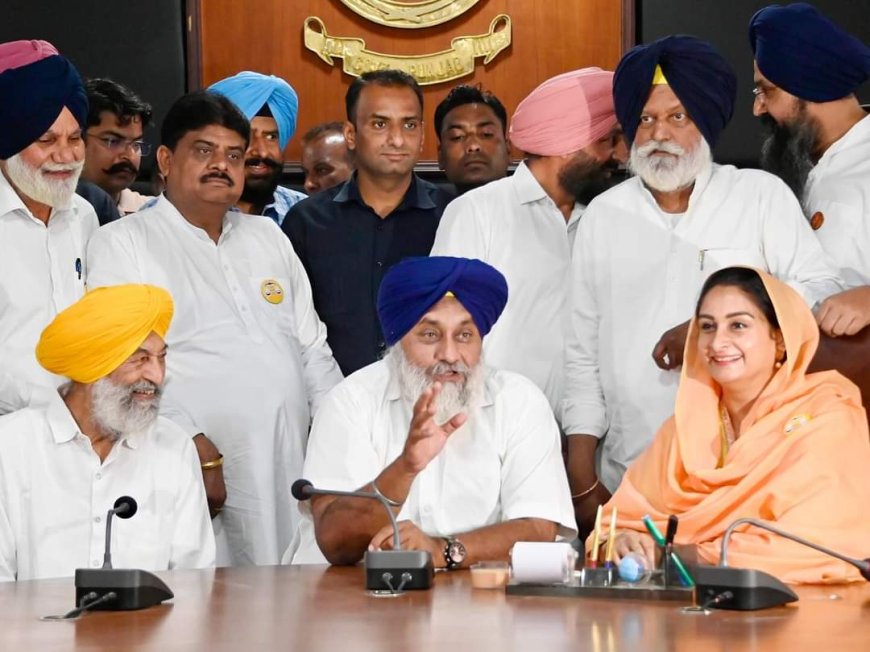 ਅਕਾਲੀ ਦਲ ਸਭ ਤੋਂ ਮਜ਼ਬੂਤ ਪਾਰਟੀ ਵਜੋਂ ਲੋਕਾਂ ਦੇ ਸਪੋਰਟ ਦੀ ਮੀਲ ਰਹੀ ਹੈ: ਸਰਦਾਰ ਬਾਦਲ