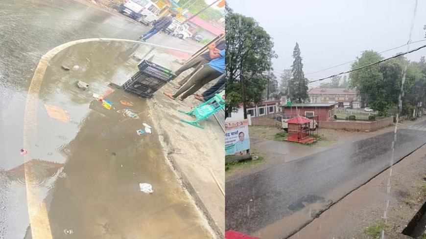 प्रचंड गर्मी के बीच हिमाचल की राजधानी शिमला सहित कई जिलों में बरसीं राहत की फुहारें