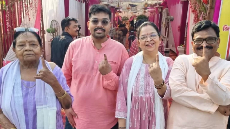 यूपी में नौ बजे तक 12.33% मतदान