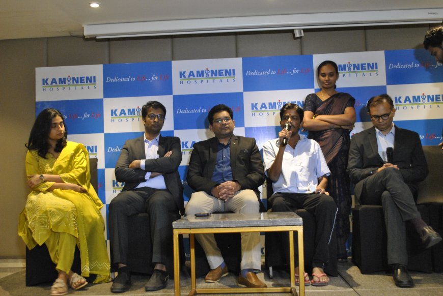 Indias first successful heart transplant on a Polio survivor performed at Kamineni Hospitals