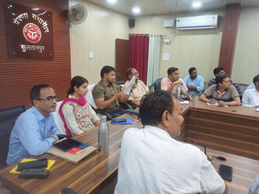सुलतानपुर: लोकसभा सामान्य निर्वाचन-2024 में लगे मतगणना कार्मिकों का प्रथम प्रशिक्षण हुआ सम्पन्न