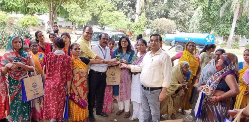 टीएचडीसीआईएल ऋषिकेश के द्वारा टुस्को लिलिटेड, लखनऊ में “स्वछता पखवाडा सप्ताह 2024” के तहत “निजी स्वच्छता” महिलाओं को जागरूक कर एवं सैनेटरी पैड्स वितरण किये