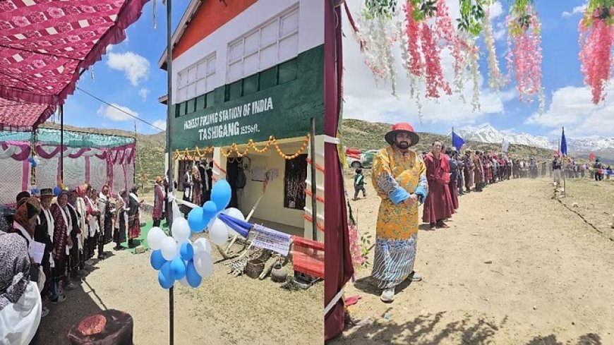 हिमाचल प्रदेश में 1 बजे 48.63 फीसदी मतदान