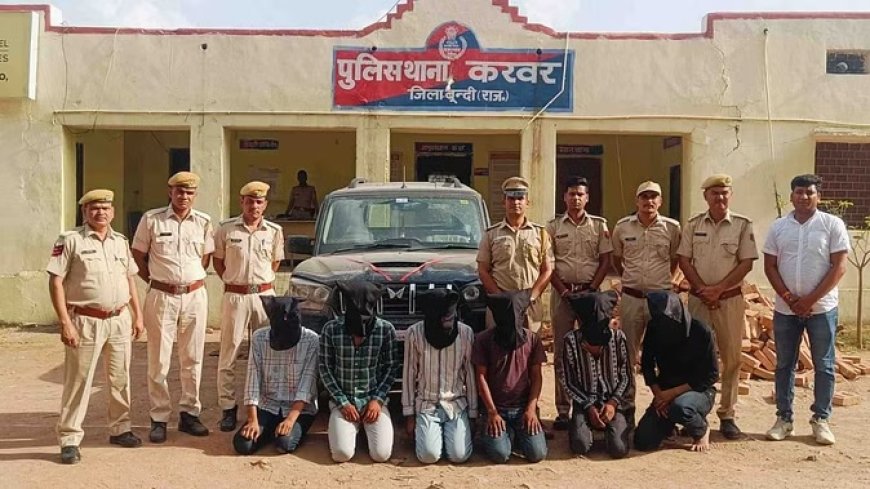 राजस्थानी गायक से फिरौती में 15 लाख मांगने वाले 6 आरोपी गिरफ्तार