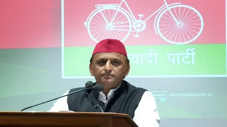 अखिलेश यादव बोले- भाजपा अपनी सोच का अनुचित उदाहरण प्रस्तुत न करे, राजघाट पर ही बने स्मारक