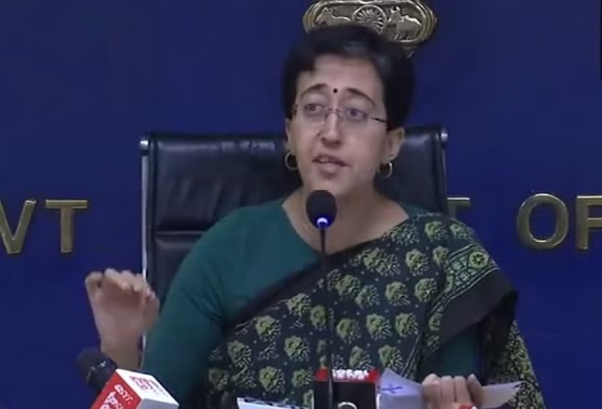 आतिशी बोलीं- हमने हरियाणा से पानी देने की अपील की