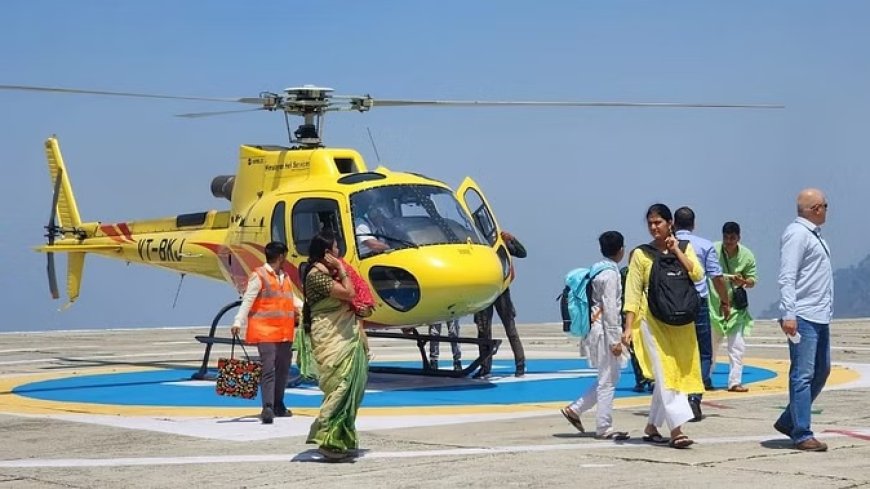 जम्मू से वैष्णो देवी धाम के लिए हेलीकॉप्टर सेवा शुरू