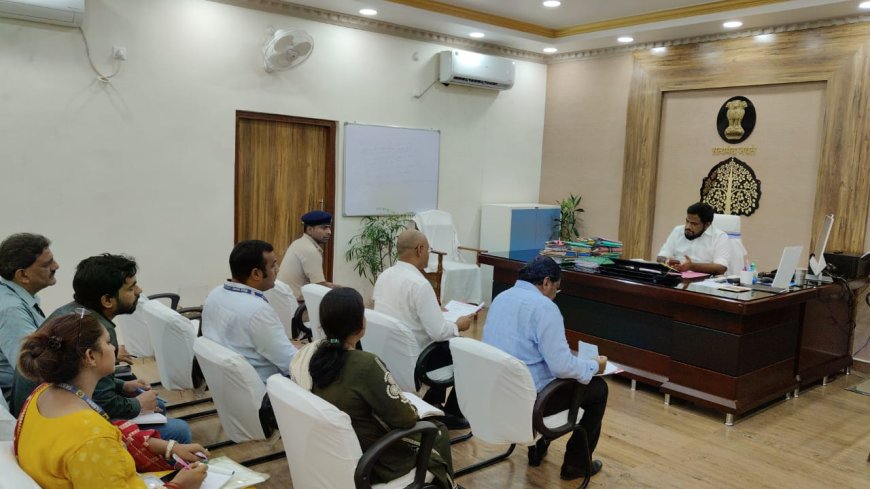 जिला पदाधिकारी वैशाली ने जिला बाल संरक्षण इकाई एवं श्रम अधीक्षक कार्यालय के कार्यों की समीक्षा की
