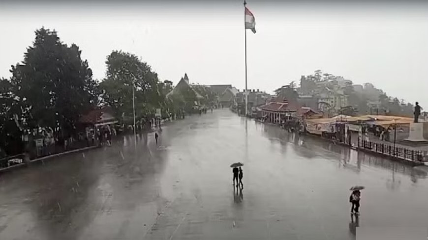 हिमाचल के कई भागों में एक सप्ताह भारी बारिश का अलर्ट