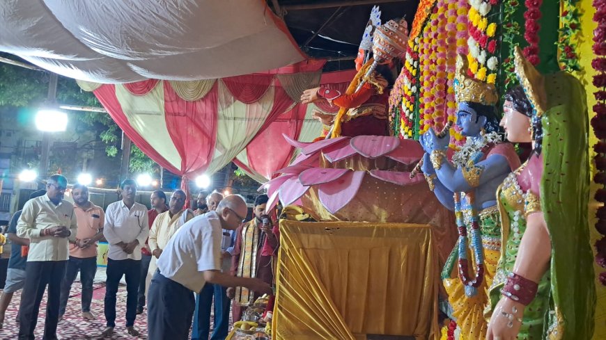 शाहाबाद नगर के सबसे प्राचीन पठकाना रामलीला का संगीतमय सुंदरकांड पाठ के साथ हुआ शुभारम्भ