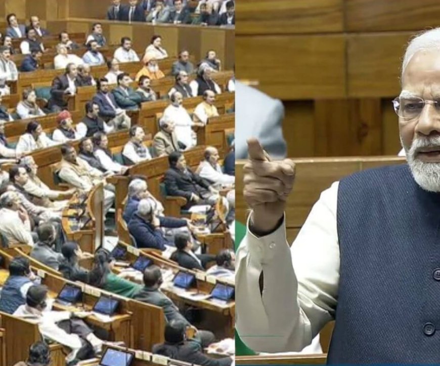 प्रधानमंत्री मोदी का बड़ा हमला, संसद में बोले- कांग्रेस के लिए सत्ता सुख और सत्ता भूख, यही एकमात्र इतिहास है, यही वर्तमान है, रखे 11 संकल्प